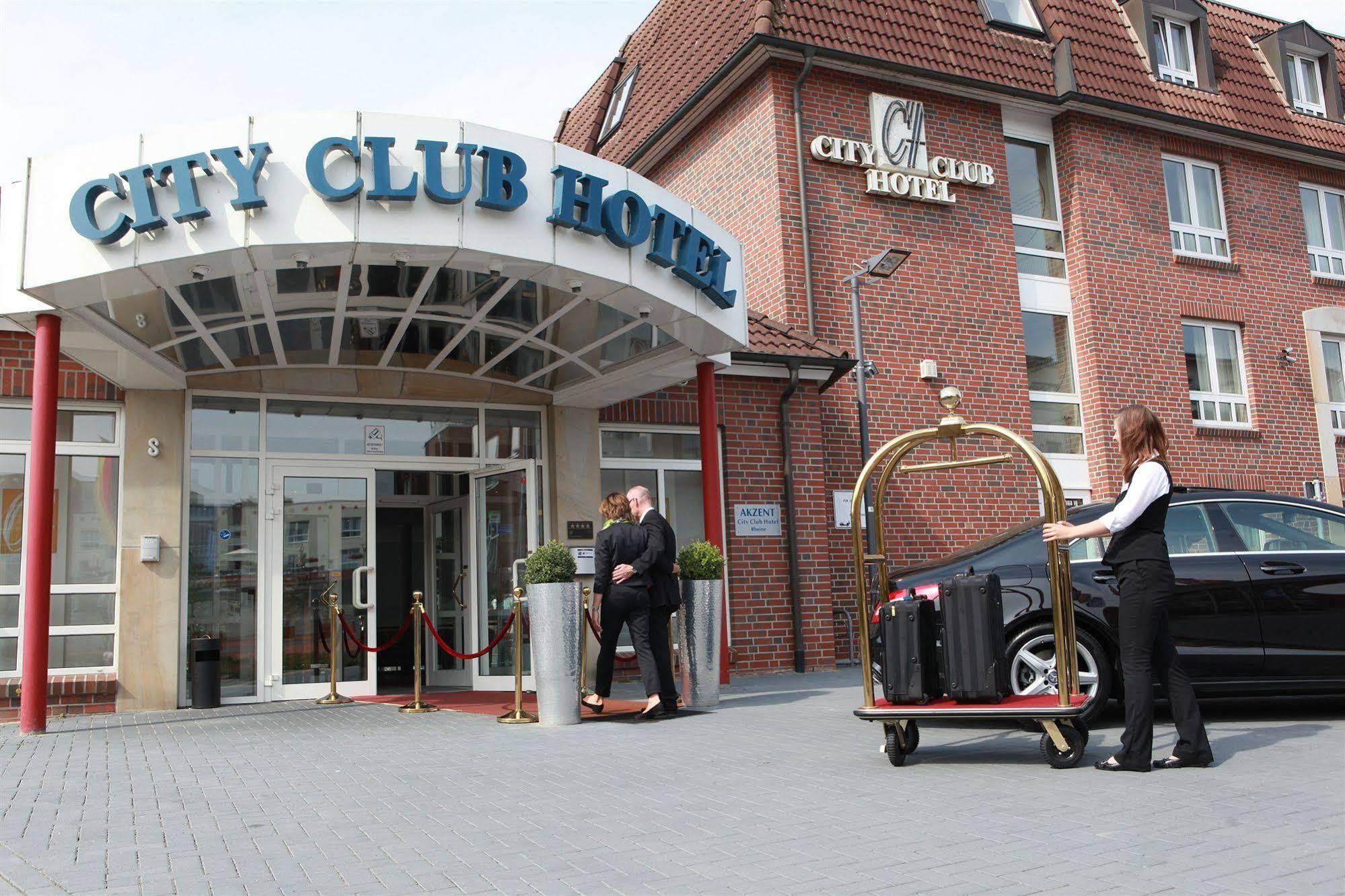 Cascada Central Hotel Rheine Exterior foto